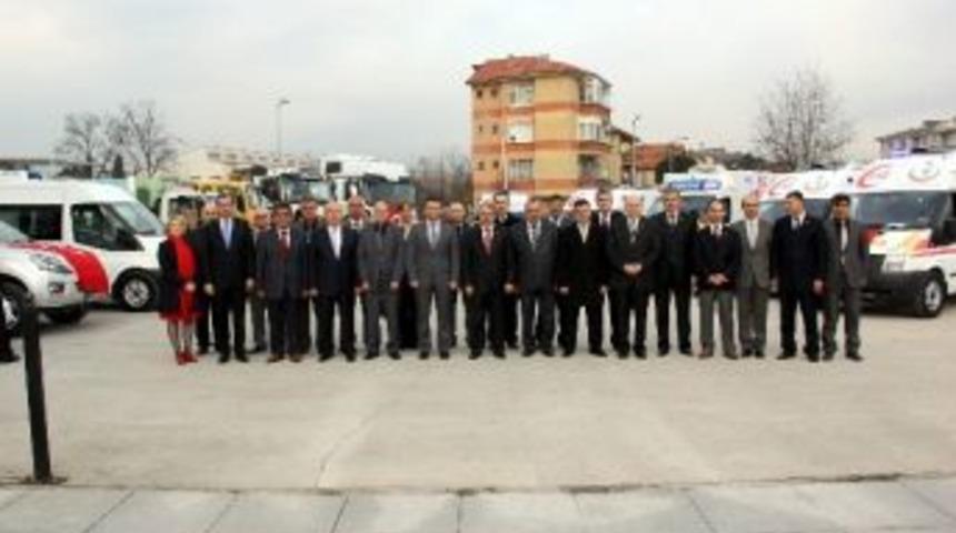 Bartın&rsquo;da 6 Yeni Ara&ccedil; İ&ccedil;in Teslim T&ouml;reni Yapıldı