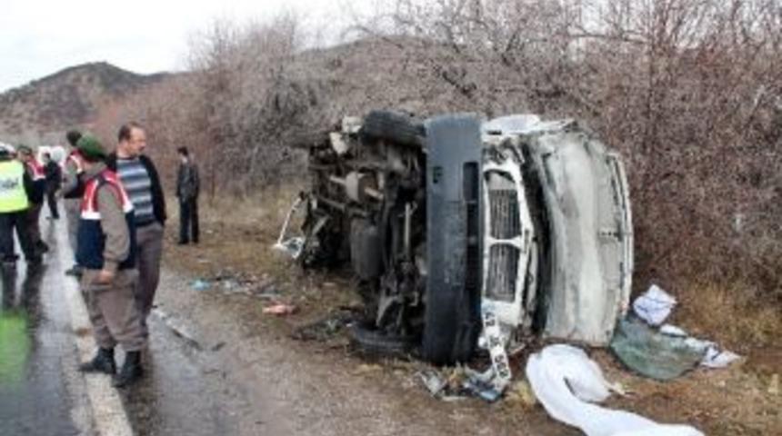 Konya&rsquo;daki Kazada Yaralılardan Biri Hayatını Kaybetti