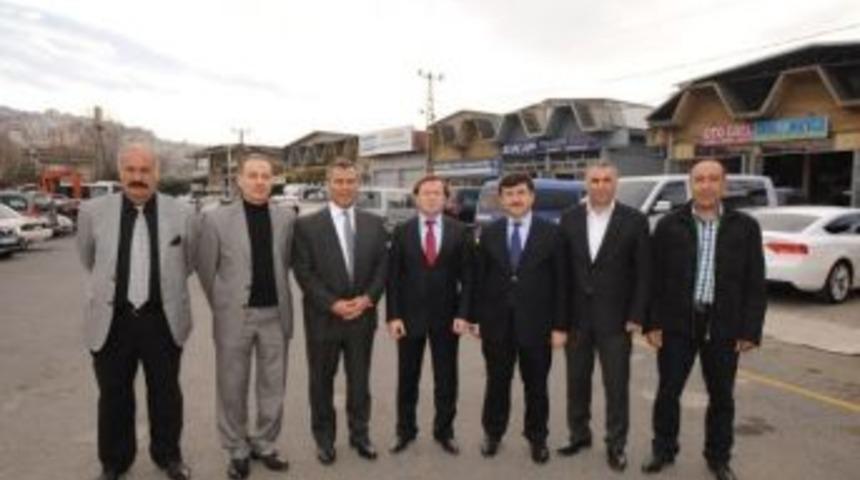 Trabzon Valisi Abdil Celil &Ouml;z, B&uuml;y&uuml;k Sanayi Sitesinde