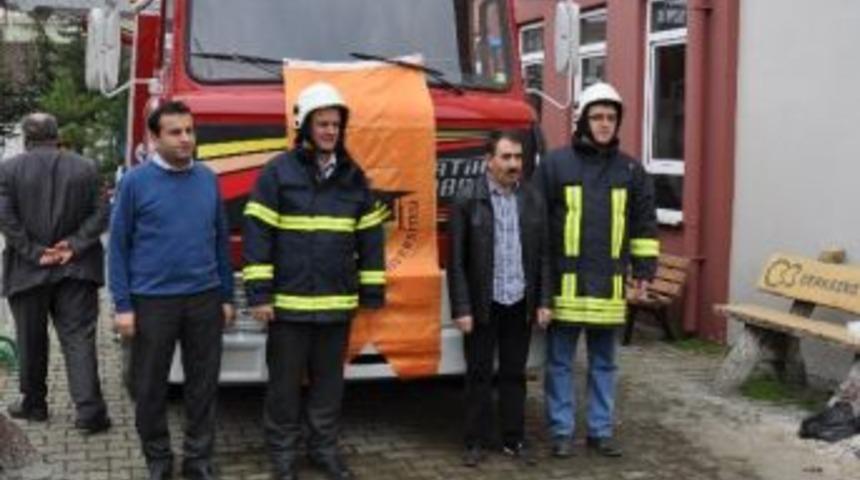 Afet Eğitim Merkezi&rsquo;ne 179 Bin Tl&rsquo;lik İtfaiye Aracı