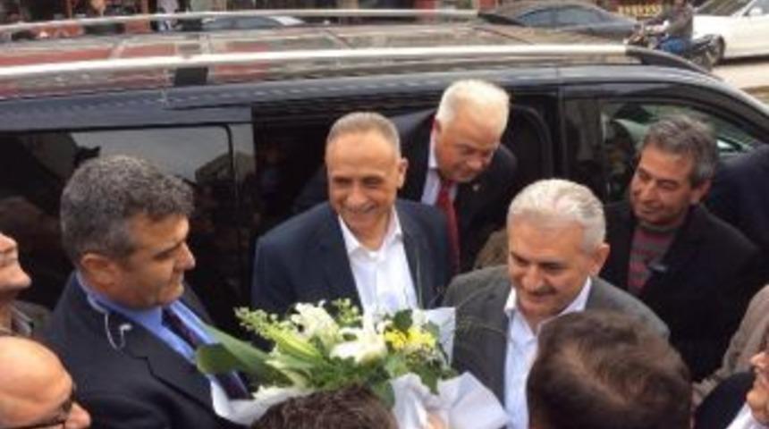 Binali Yıldırım, &Ouml;demiş'te Partililere Seslendi