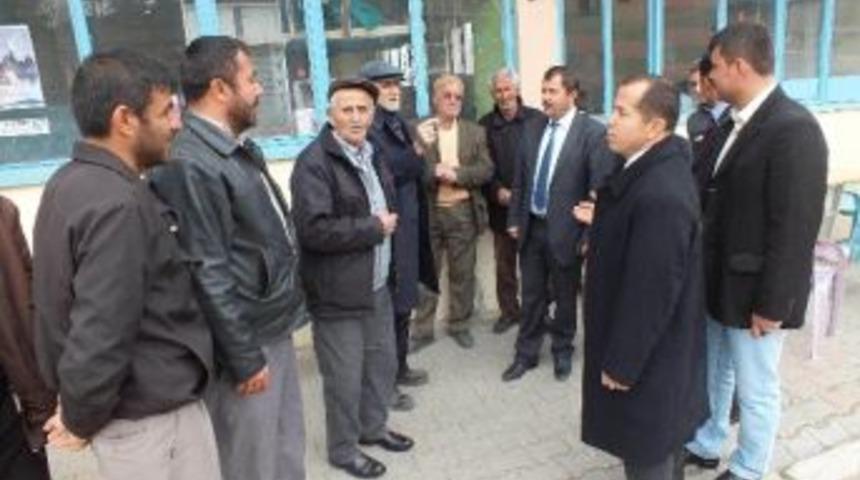 Ak Parti Ahırlı Ve Yalıh&uuml;y&uuml;k Belediye Başkan Adaylarının &Ccedil;alışmaları