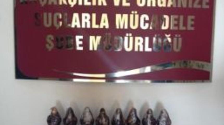 Erzurum&rsquo;da 9 Kilo 392 Gram Esrar Ele Ge&ccedil;irildi