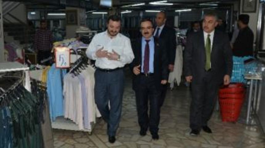 Vali Coş Kuruk&ouml;pr&uuml; Esnafını Ziyaret Etti