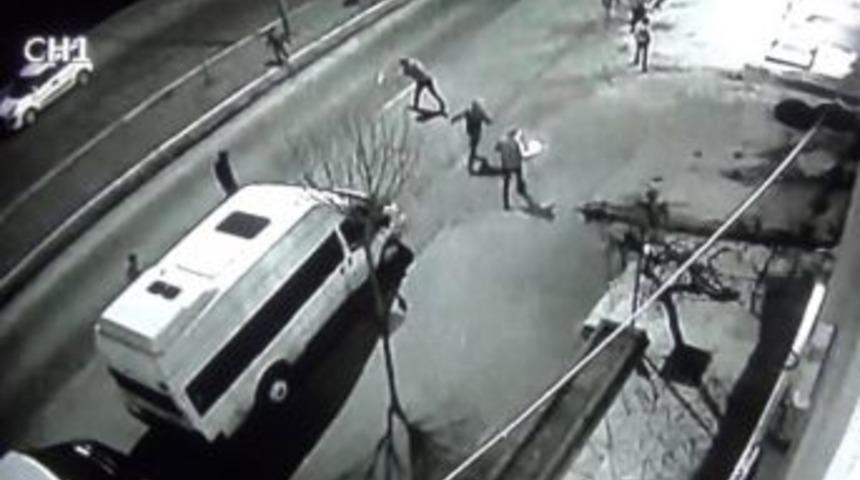İş Yerlerine Saldırılar G&uuml;venlik Kamerasına Yansıdı