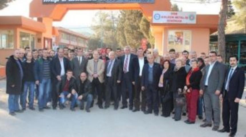 Chp&rsquo;den Tekersan İş&ccedil;ilerine Destek