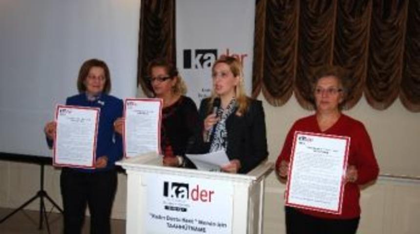 Ka.der &lsquo;kadın Dostu Kent&rsquo; Taahh&uuml;tnamesi Hazırladı