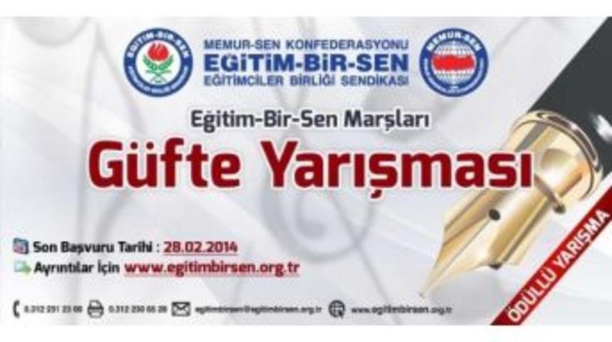 Eğitim-bir-sen'den G&uuml;fte Yarışması