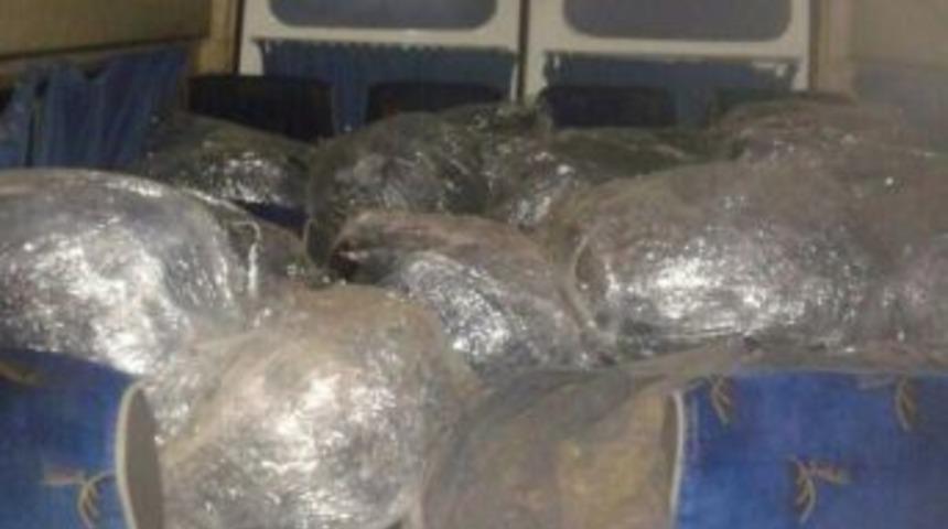 Minib&uuml;ste 404 Kilo Esrar Ele Ge&ccedil;irildi