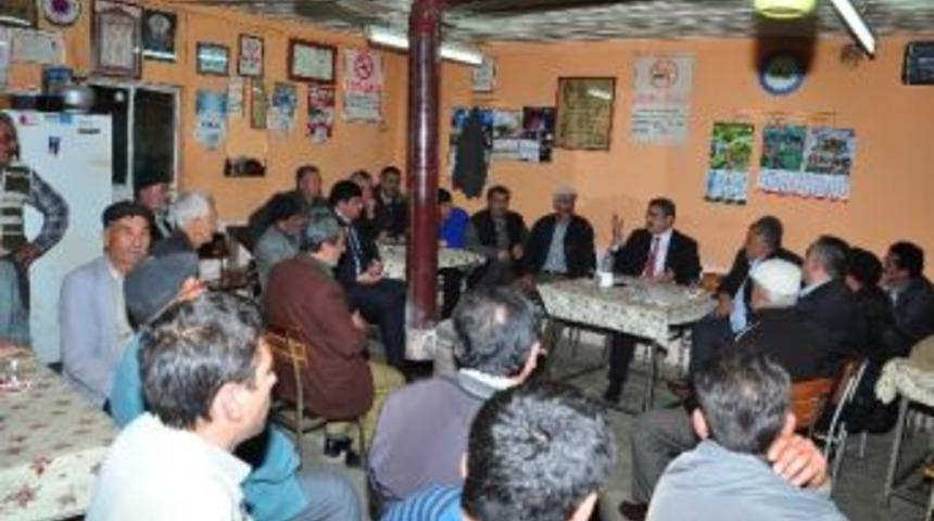 Haluk Alıcık, Dereağzı Ve Aşağı &Ouml;rencik K&ouml;ylerini Ziyaret Etti