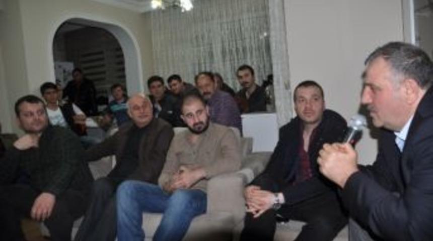 Bektaş, Bah&ccedil;elievler Mahallesi&rsquo;nde Konuştu