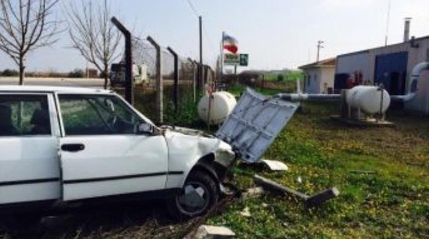 Manisa'da Yaşanan Kazada Facianın Eşiğinden D&ouml;n&uuml;ld&uuml;