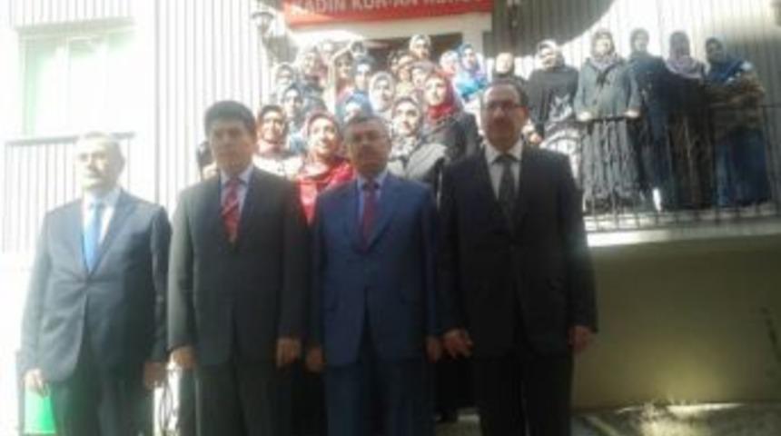 Vali Cengiz'den Kur&rsquo;an Kurslarına Ziyaret