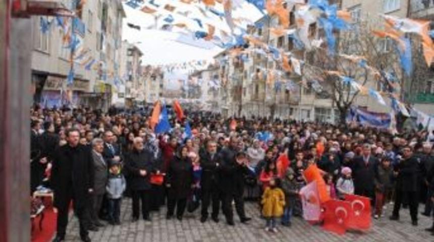 Enerji Ve Tabii Kaynaklar Bakanı Taner Yıldız, Mucur İl&ccedil;esi Ak Parti Se&ccedil;im B&uuml;rosunu A&ccedil;tı