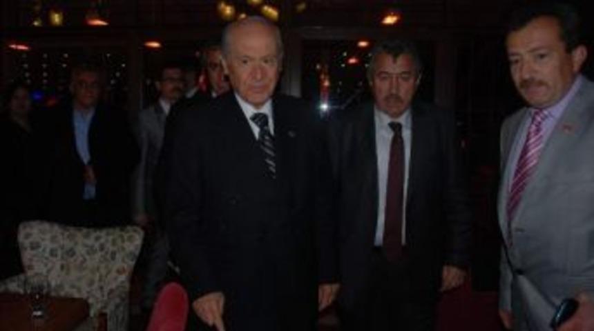 Mhp Lideri Bah&ccedil;eli Aydın'da