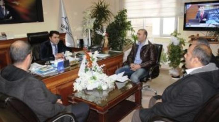 Eğitim-sen&rsquo;den M&uuml;d&uuml;r Kırekin&rsquo;e Ziyaret