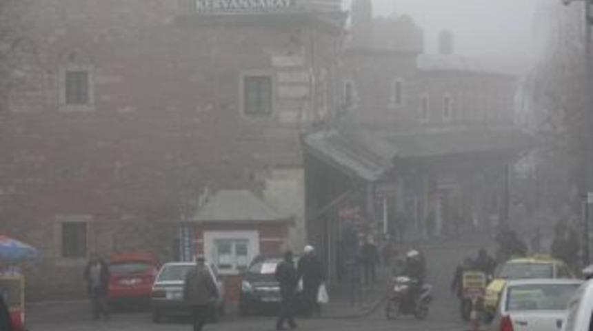 Edirne'de Yoğun Sis