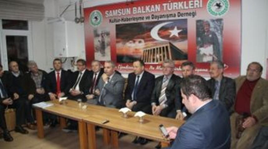 Demirtaş, Balkan T&uuml;rkleri Derneği&rsquo;ni Ziyaret Etti