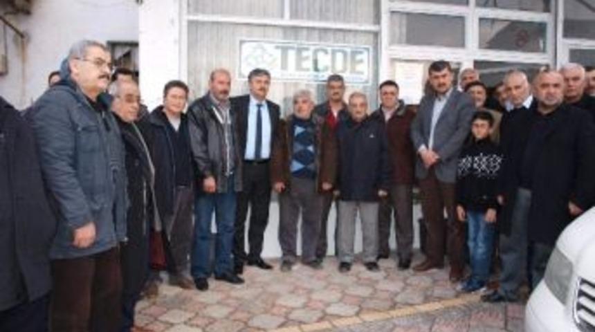 Hulisi Porgalı, Tecde Esnafını Ziyaret Etti