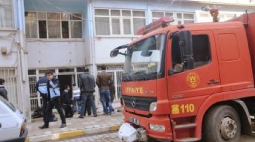 Belediye Eski Binasında Yangın
