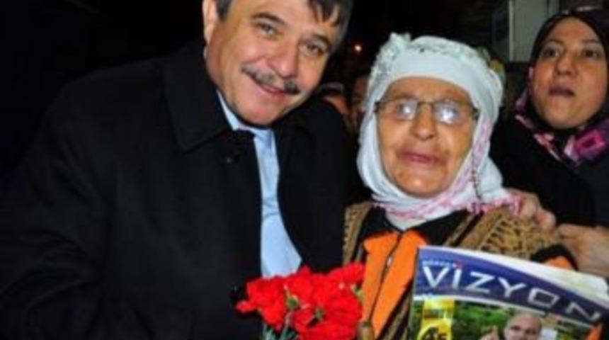 Tanrıverdi'den G&ouml;rdes K&ouml;ylerine Ziyaret