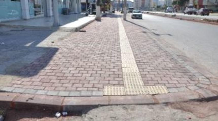 B&uuml;y&uuml;kşehir&rsquo;den Havaalanı Caddesi&rsquo;ne Kaldırım