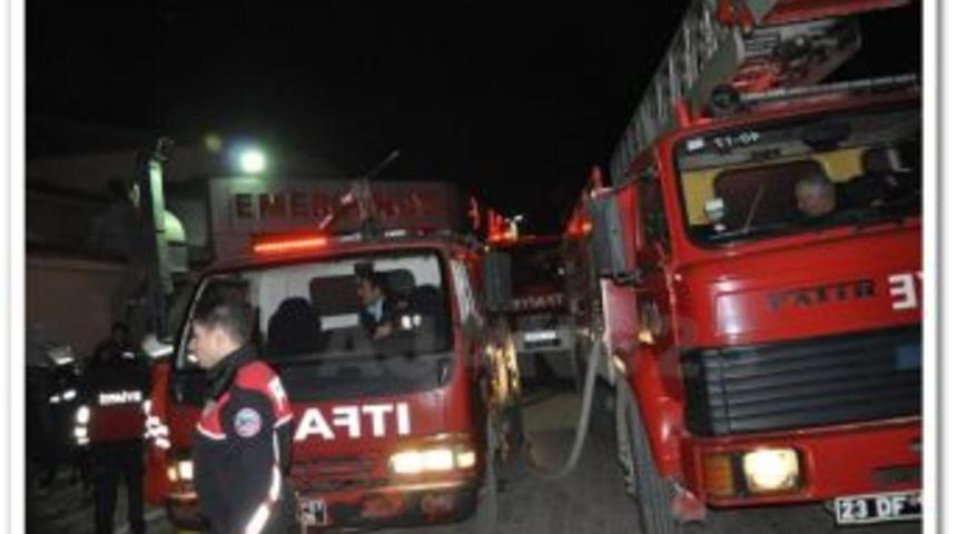 Elazığ Eğitim Araştırma Hastanesinde Yangın