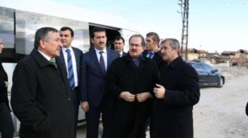 Toki Başkanı, Şahinbey Belediyesi&rsquo;nin Kentsel D&ouml;n&uuml;ş&uuml;m Alanlarını Gezdi