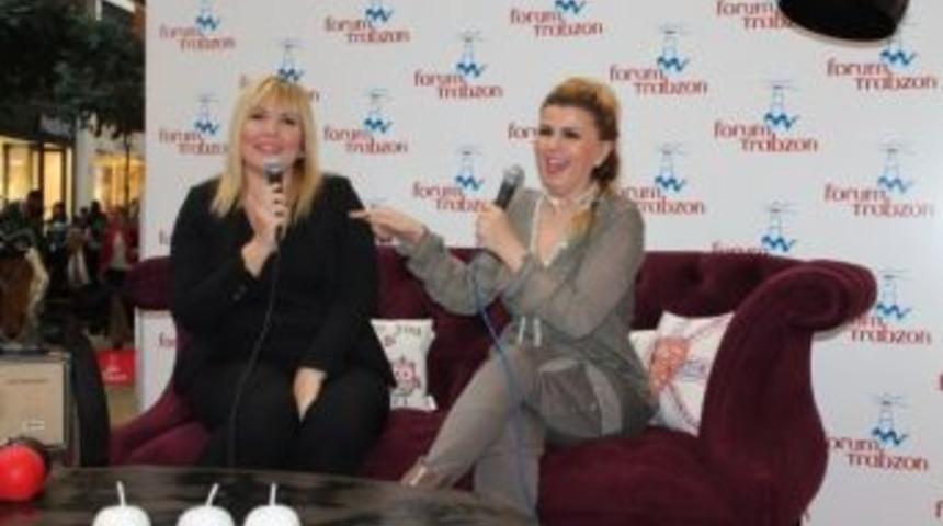 Nuray Sayarı Ve Seda Akg&uuml;l Forum Trabzon&rsquo;da "aşkı" Yorumladı