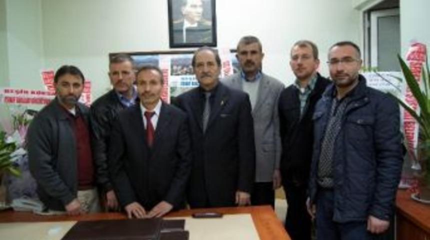 Sesob Başkanı K&ouml;ksal, Suşehri&rsquo;nde Esnaf Teşkilatını Ziyaret Etti