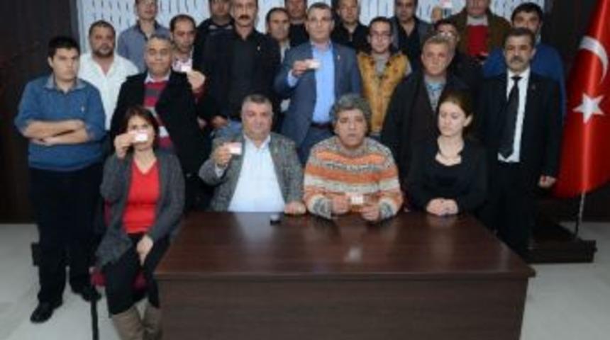 Chp Muratpaşa&rsquo;da Toplu İstifalar Başladı