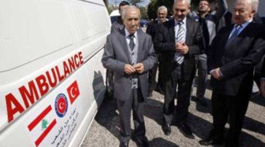 Tika&rsquo;dan L&uuml;bnan&rsquo;a 3 Ambulans