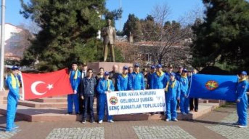 Thk&rsquo;nın 87.ci Kuruluş Yıld&ouml;n&uuml;m&uuml; Gelibolu'da Kutlandı