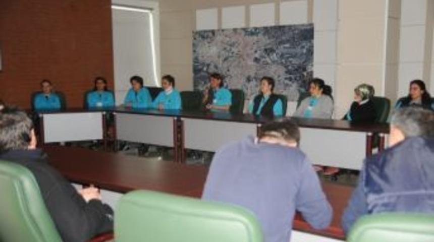 Tepebaşı'nın Temizlik Personeli Eğitim Aldı