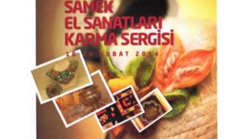 Samek Kursiyerleri Sergi A&ccedil;ıyor