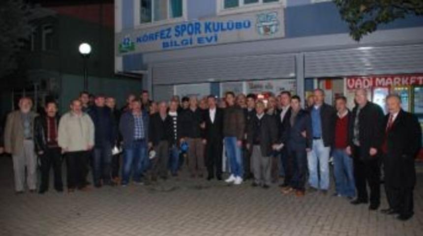 Başkan Doğan K&ouml;rfezspor'u Ziyaret Etti