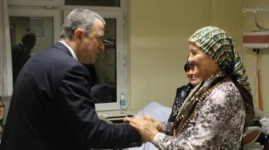 Chp Uzunk&ouml;pr&uuml; Belediye Başkan Adayı İşbilen Hastaları Ziyaret Etti