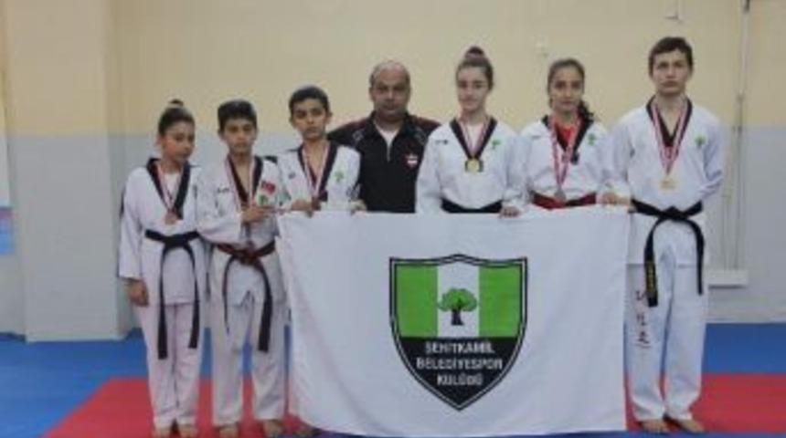 Şehitkamilli Taekwandoculardan Madalya Yağmuru