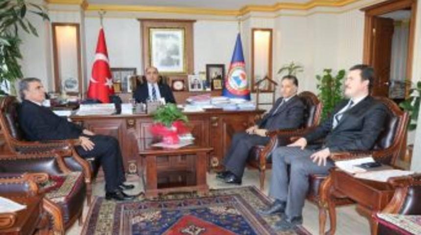 Konya Vakıflar B&ouml;lge M&uuml;d&uuml;r&uuml; Evsen&rsquo;den Palta&rsquo;ya Ziyaret