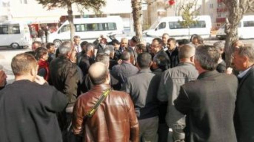 Kaman İl&ccedil;esinde Servis Şof&ouml;rleri Kontak Kapattı