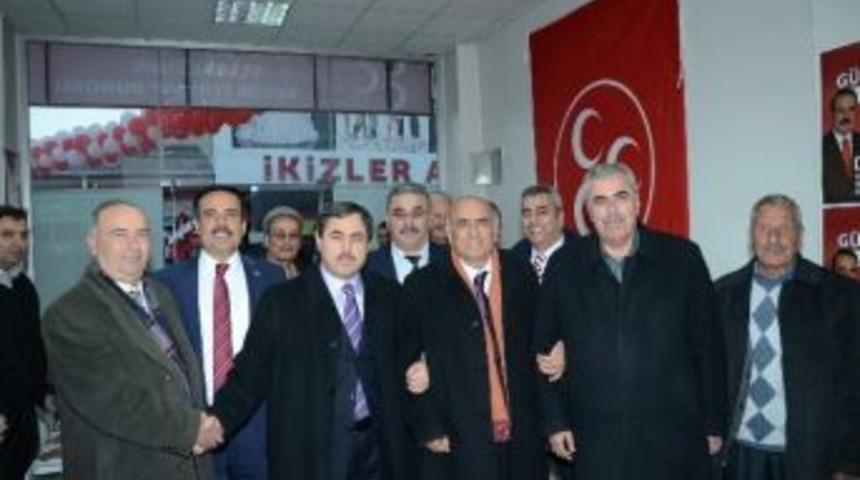 S&uuml;leyman Eser, Mhp&rsquo;yi Ziyaret Etti