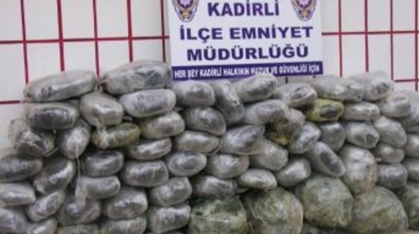 Kadirli'de Uyuşturucu Operasyonu