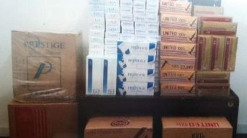 Jandarma Ekipleri Sigara Ka&ccedil;ak&ccedil;ılarına Ge&ccedil;it Vermiyor