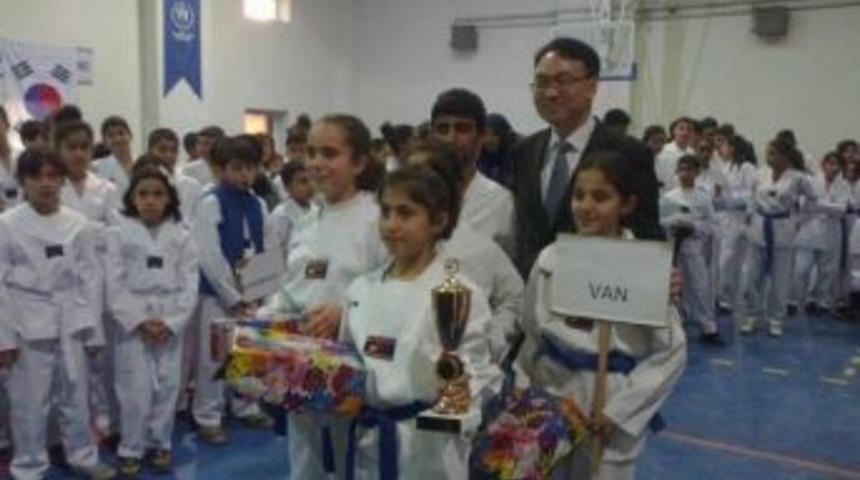 Vanlı Tekvandoculardan B&uuml;y&uuml;k Başarı