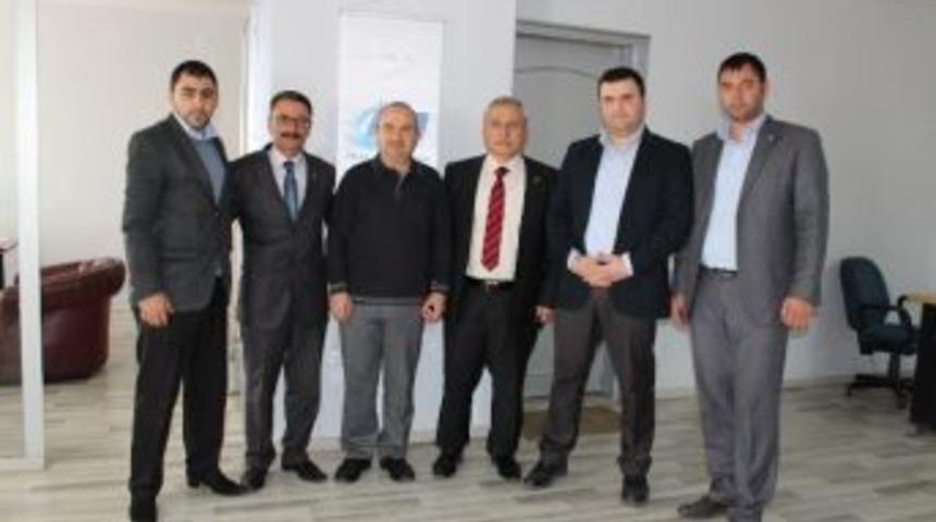 Bbp Buca Belediye Başkan Adayı Cavit Babur İha&rsquo;yı Ziyaret Etti