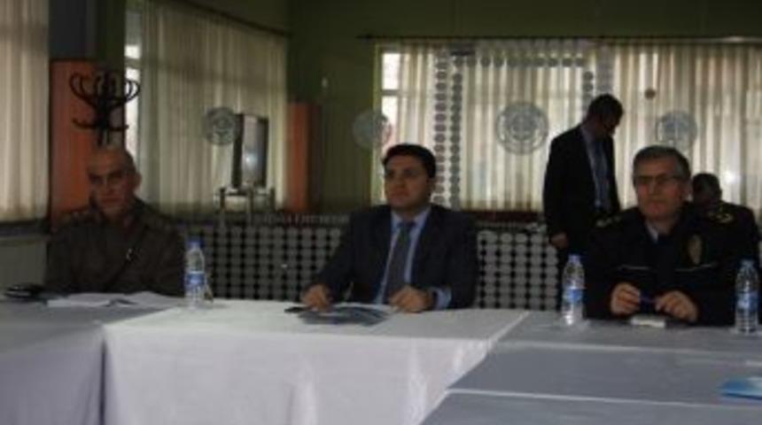 &Ccedil;ayeli&rsquo;nde Se&ccedil;im G&uuml;venliği Toplantısı