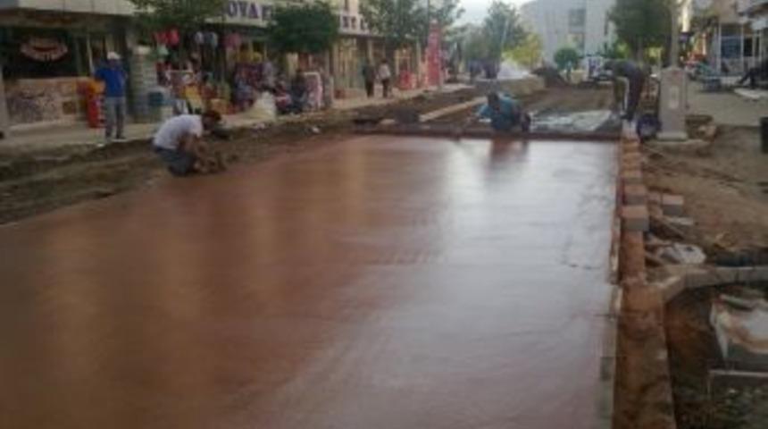 G&uuml;m&uuml;şova Belediyesi Baskı Beton &Ccedil;alışmalarını Tamamladı