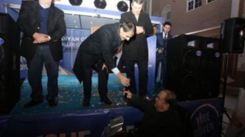 Engelli Vatandaştan Başkan Alemdar'a Teşekk&uuml;r