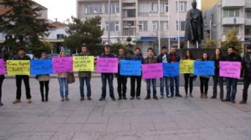 Aksaray'da Hayvan Severlerden Eylem