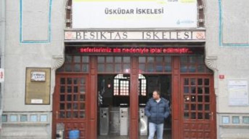 İstanbul&rsquo;da Deniz Ulaşımına Sis Engeli